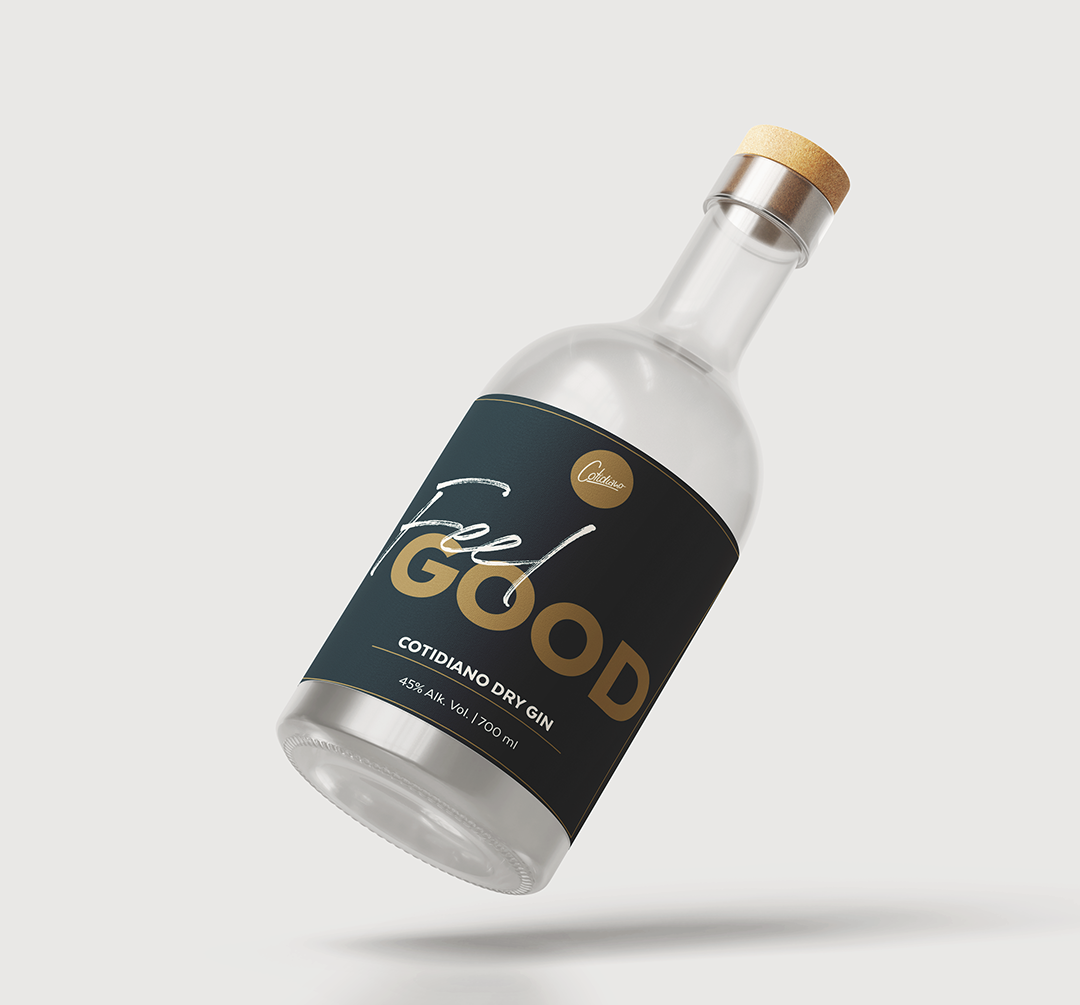 Cotidiano Etikett Flasche