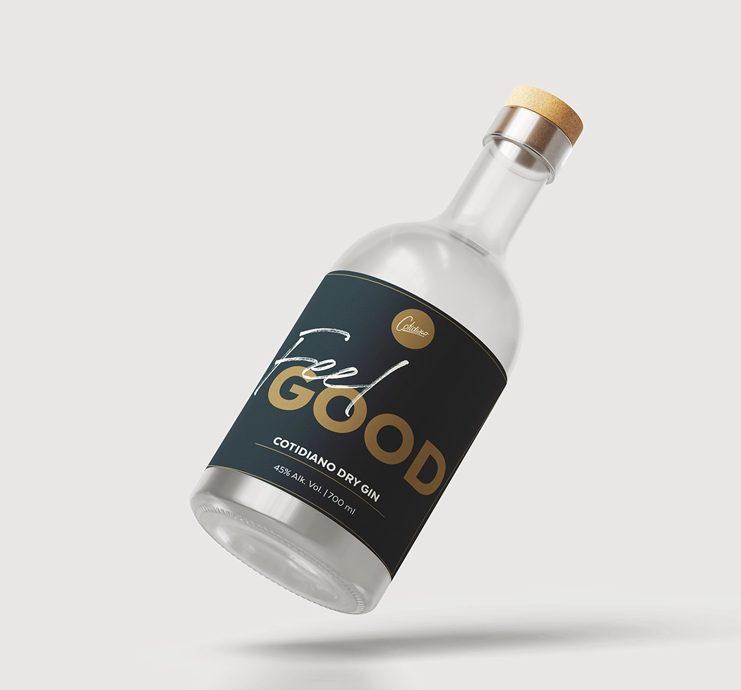 Cotidiano Etikett Flasche