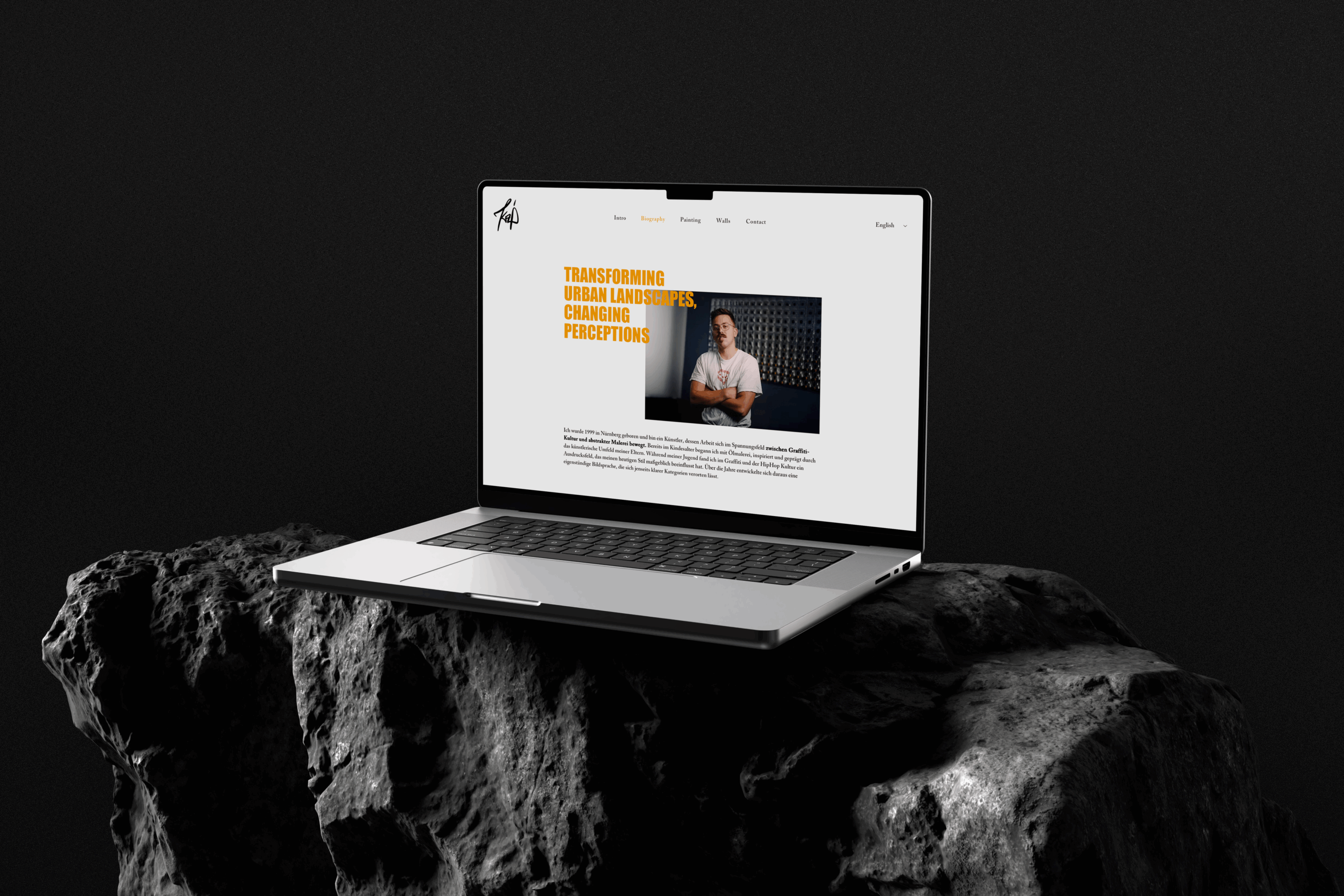 Standing Laptop Mockup PSD 03 scaled